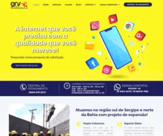 GRvtelecom.com.br(Grv Fibra) Screenshot