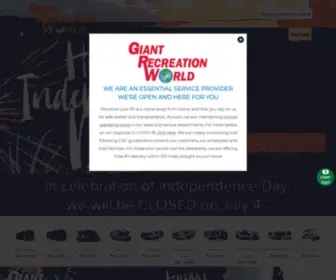 GRWRV.com(Giant Recreation World) Screenshot