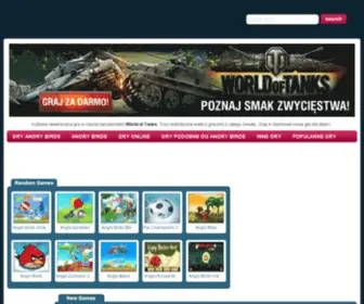 Gryangrybirds.pl(Gry wściekłe ptaki) Screenshot