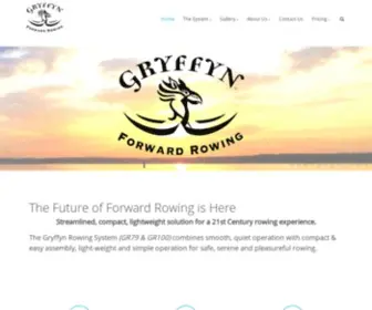 GRYFFYnrowing.com(The Future of Forward Rowing) Screenshot