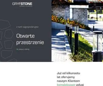 GRYFstone.pl(Składy kostki brukowej i kamienia) Screenshot