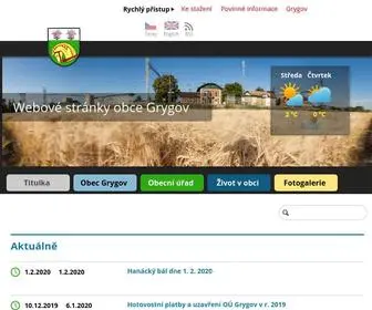 GRygov.cz(Webov) Screenshot