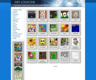 GRylogiczne.biz.pl(GRY LOGICZNE) Screenshot