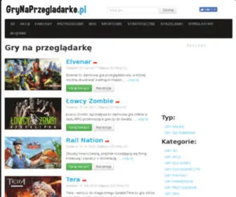 GRynaprzegladarke.pl(Gry przeglądarkowe) Screenshot