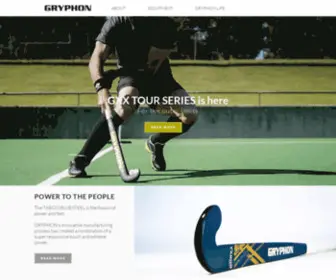 GRYphonhockey.com(GRYPHON Hockey) Screenshot