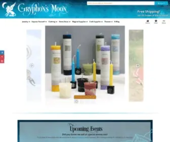GRYphonsmoon.com(Celtic Jewelry) Screenshot