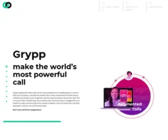 GRYPpcorp.com(Grypp Augmented Video Calls) Screenshot