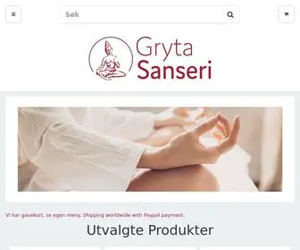 GRytasanseri.no(Vi har det du trenger til din Yogapraksis) Screenshot