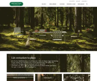 GRYTHYttan.net(Grythyttan Stålmöbler) Screenshot