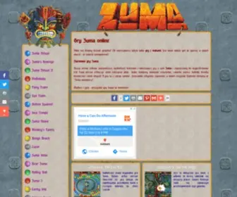 GRyzuma.com(Graj w darmowe gry kulki Zuma online) Screenshot