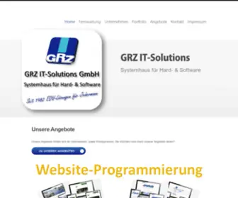 GRZ.com(GRZ IT) Screenshot