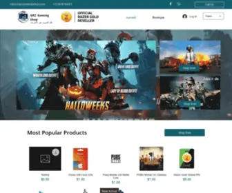 GRzgamingshop.com(عالم) Screenshot