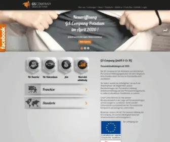 GS-Company.de(Arbeitsvermittlung & Personalvermittlung seit 2003) Screenshot