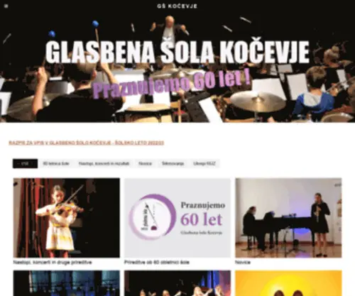 GS-KocevJe.net(Domov) Screenshot
