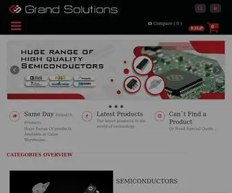 GS.com.eg(Grand Solutions) Screenshot