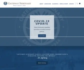 GS.edu(Gateway Seminary) Screenshot