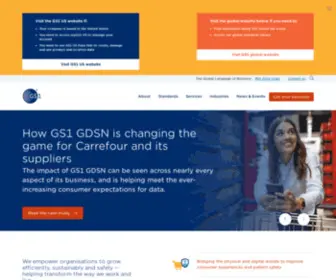 GS1.com(Homepage) Screenshot