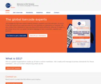 GS1TZ.org(Creating the global language of business) Screenshot