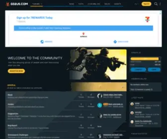 GS2US.com(Game Servers Community) Screenshot