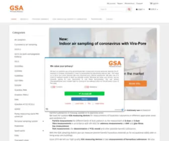 Gsa-Messgeraete.de(GSA Messgeräte Onlineshop) Screenshot