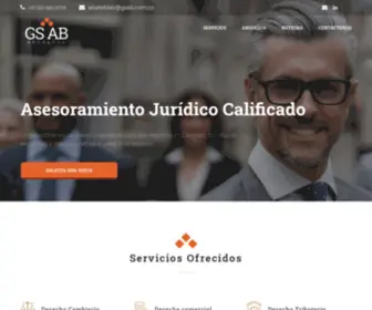 Gsab.com.co(Abogados Medellin) Screenshot