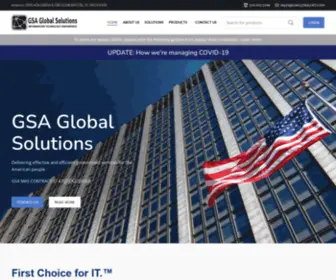 GsaGlobalnet.com(Supply chain constraints) Screenshot