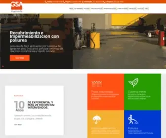 Gsaingenieria.com(Impermeabilización) Screenshot