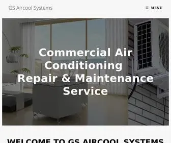 Gsaircoolsystems.com(Commercial AC Repair & Installation) Screenshot