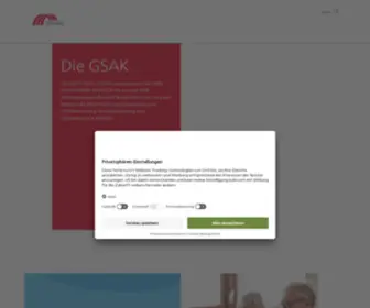 Gsak.de(Home: GSAK) Screenshot