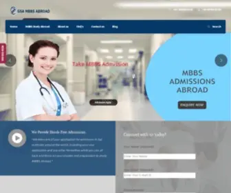 Gsambbsabroad.com(Study MBBS Abroad Consultants India) Screenshot