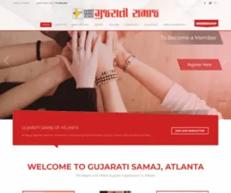 Gsatlanta.org(Gujarati Samaj of Atlanta) Screenshot