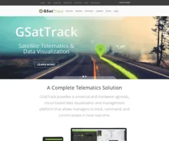 Gsattrack.com(Telematics Visualization Platform) Screenshot