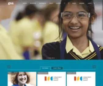 Gsa.uk.com(Girls' Schools Association) Screenshot