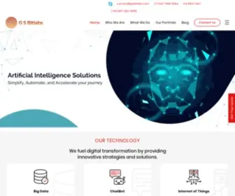 Gsbitlabs.com(Custom Apps & Data Services) Screenshot