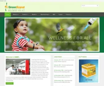 GSBPL.com(GreenSignal Bio Pharma Private Limited) Screenshot