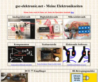 GSC-Elektronic.net(Meine Elektronikseiten) Screenshot