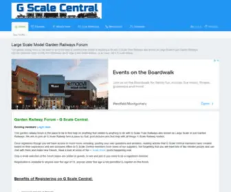 Gscalecentral.net(This garden railway forum) Screenshot
