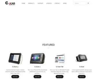 Gscan.com.au(G-Scan Oceania) Screenshot