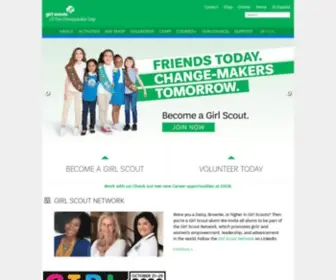 GSCB.org(Girl Scouts of the Chesapeake Bay) Screenshot