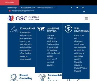 GSCglobalsolutions.com(GSC Global Solutions) Screenshot