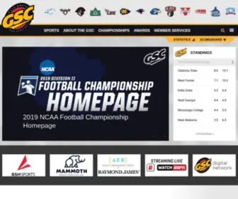 GSCsports.org(Gulf South Conference) Screenshot