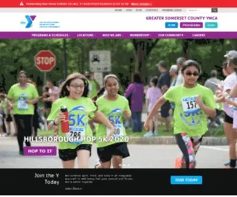 GSCYmca.org(Greater Somerset County YMCA) Screenshot