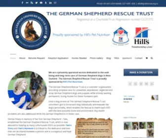 GSdrescue.org.nz(Giving Unwanted Pets a Second Leash on Life) Screenshot