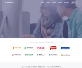 Gsecondscreen.com(World's Best AI Powered Omni Channel Marketing Platform) Screenshot