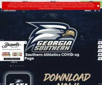 Gseagles.com(Georgia Southern University Athletics) Screenshot