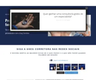 Gsegcorretora.com.br(GSeg Corretora de Seguros) Screenshot