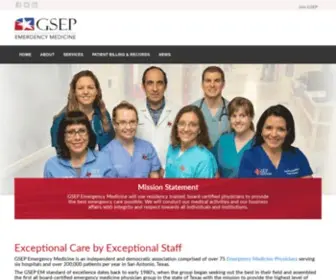 Gsepem.com(GSEP Emergency Medicine) Screenshot