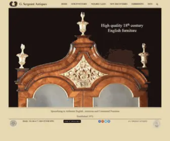 Gsergeant.com(Sergeant Antiques) Screenshot