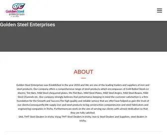 Gsetry.com(Golden Steel Enterprises) Screenshot