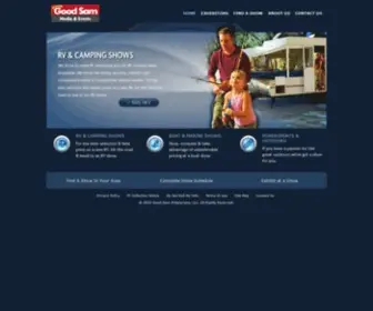 Gsevents.com(RV, Camping, Powersports, Outdoor, Boat and Marine Trade Shows across North America) Screenshot